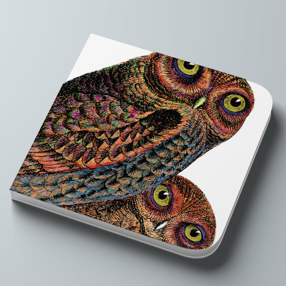 Owl Pair Notebook